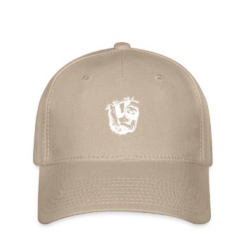 Hanging out with yoga sloth pencil drawing - Flexfit Cap - khaki - Front