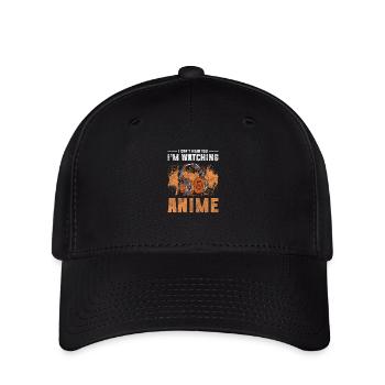 Manga Cosplay Senpai Süß - Flexfit Cap - Schwarz - Vorne