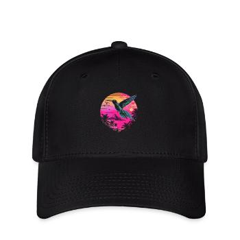 hummingbird, bird, nature, animals, wilderness, nectar - Flexfit Cap - black - Front