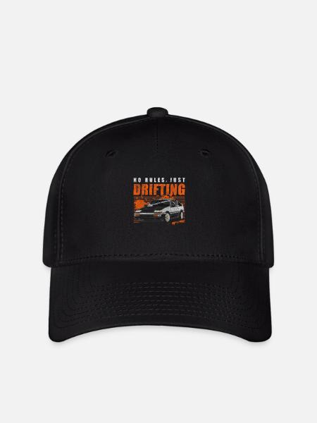 Drifting Rennen - Flexfit Cap - Schwarz