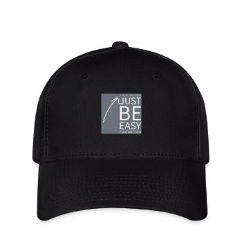 If you want to be a friend just be... - Flexfit Cap - Schwarz - Vorne