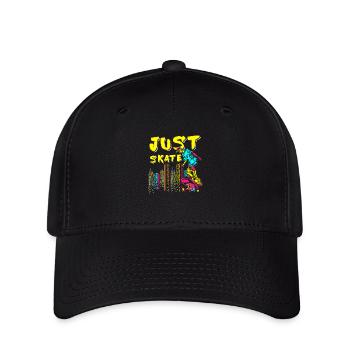 Street Art Pulvérisateur Breakdance Peinture - Casquette Flexfit - noir - Devant