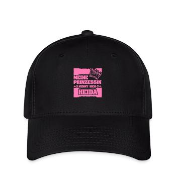 Maiden name Heida - Flexfit Cap - black - Front