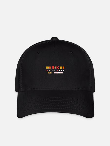 Logo Design - Flexfit Cap - Schwarz