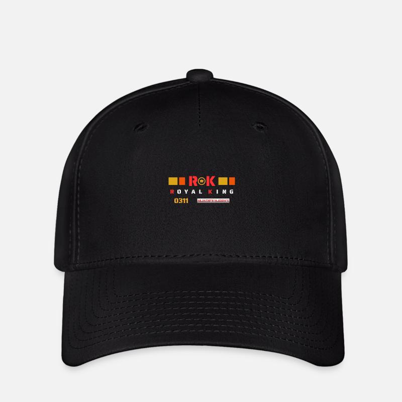 Logo Design - Flexfit Cap - Schwarz