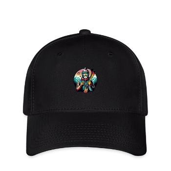Ski Instructor Gifts - Flexfit Cap - black - Front