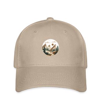Mountain Hiking - Flexfit Cap - khaki - Front
