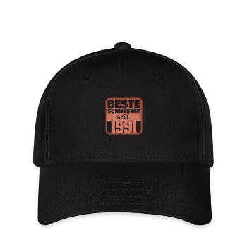 1991 - Flexfit Cap - Schwarz - Vorne