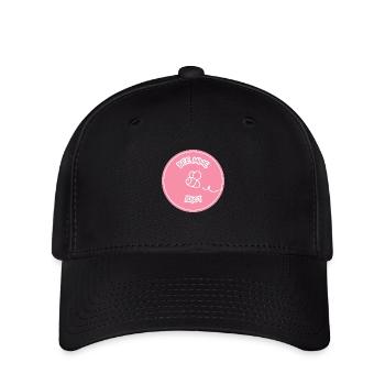 BEE MINE IDIOT - Zeige deine Liebe mit Humor - Flexfit Cap - Schwarz - Vorne