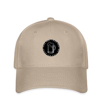 Bees here - Oder ich fall um! - Flexfit Cap - khaki - Front