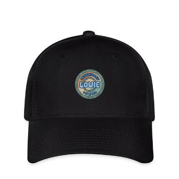 Geschenkidee Louie - Flexfit Cap - Schwarz - Vorne