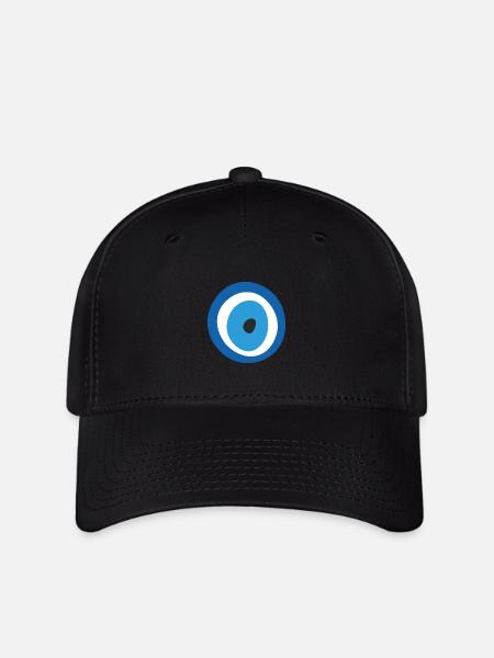 Nazar-Amulett - Flexfit Cap - Schwarz