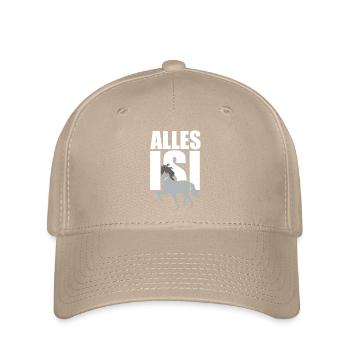 ALLES ISI - Flexfit Cap - Khaki - Vorne