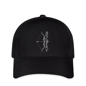 Archery, Archery, Archery - Flexfit Cap - black - Front