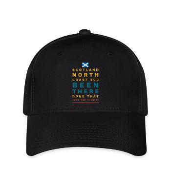 Côte écossaise NC 500 - Casquette Flexfit - noir - Devant