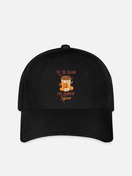 Tis The Season For Pumpkin Spice - Flexfit Cap - black