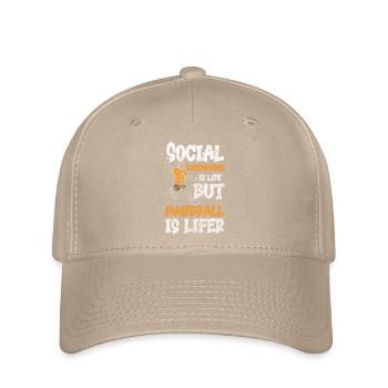 Sport SIeger Wettkampf Torwart - Flexfit Cap - Khaki - Vorne