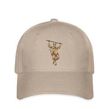 Kangaroo Bodybuilder Pull-Ups Bodybuilding - Flexfit Cap - khaki - Front
