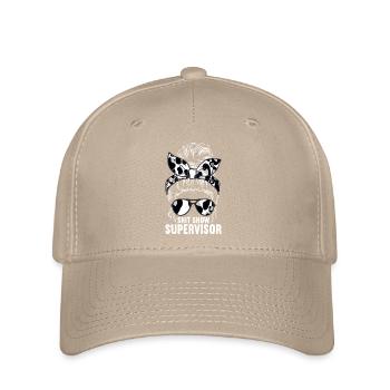 Shit Show Supervisor - Flexfit Cap - khaki - Front