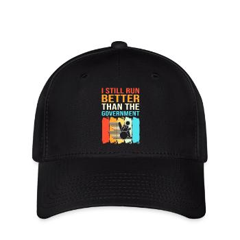 Rollstuhl - Flexfit Cap - Schwarz - Vorne