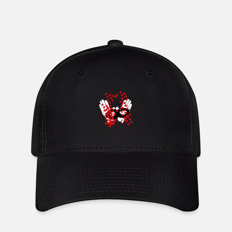 AIME VOLEUR - Casquette Flexfit - noir
