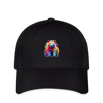 Polar Bär - Flexfit Cap - Schwarz - Vorne