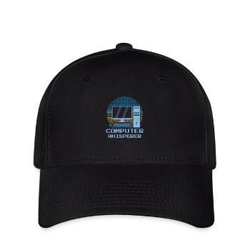 Computer Whisperer Computer Tech Support - Flexfit Cap - black - Front
