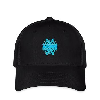 Geschenk für Agnes - Flexfit Cap - Schwarz - Vorne