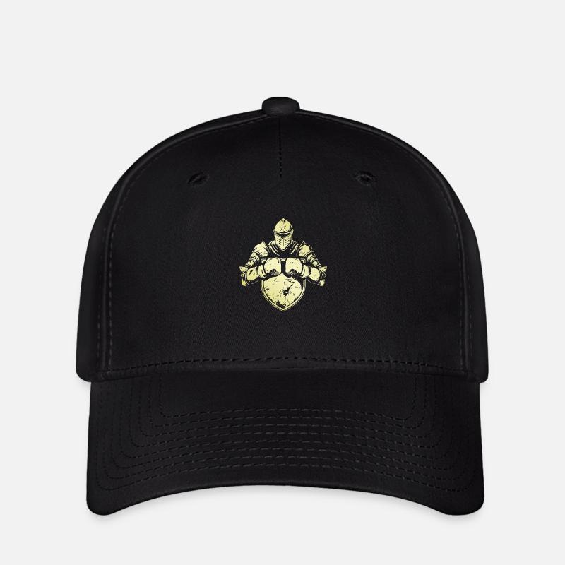 Boxer Chevalier - Casquette Flexfit - noir