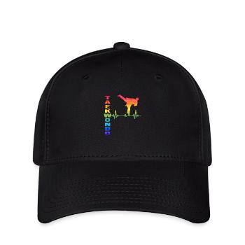 Taekwondo Taekwondo-korean-martial-arts poomsae - Flexfit Cap - Schwarz - Vorne