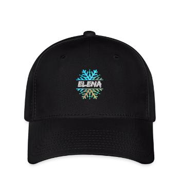 Geschenk für Elena - Flexfit Cap - Schwarz - Vorne