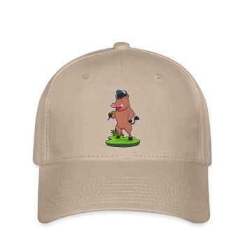 Eber Dart Dartpfeil - Flexfit Cap - Khaki - Vorne