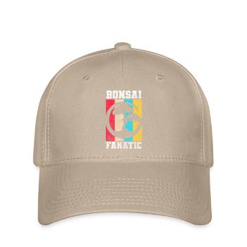 Bonsai Züchter Baum - Flexfit Cap - Khaki - Vorne