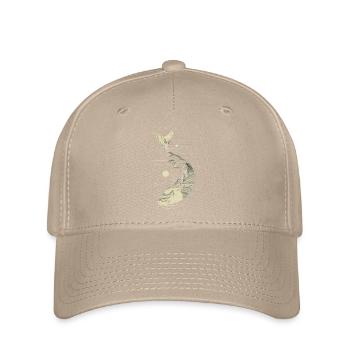 Fish Graphic - Flexfit Cap - khaki - Front