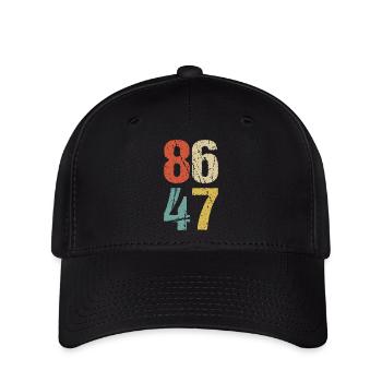 Anti- - 86 47 I - Flexfit Cap - Schwarz - Vorne
