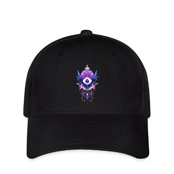 Attrape-rêves #5 - Casquette Flexfit - noir - Devant