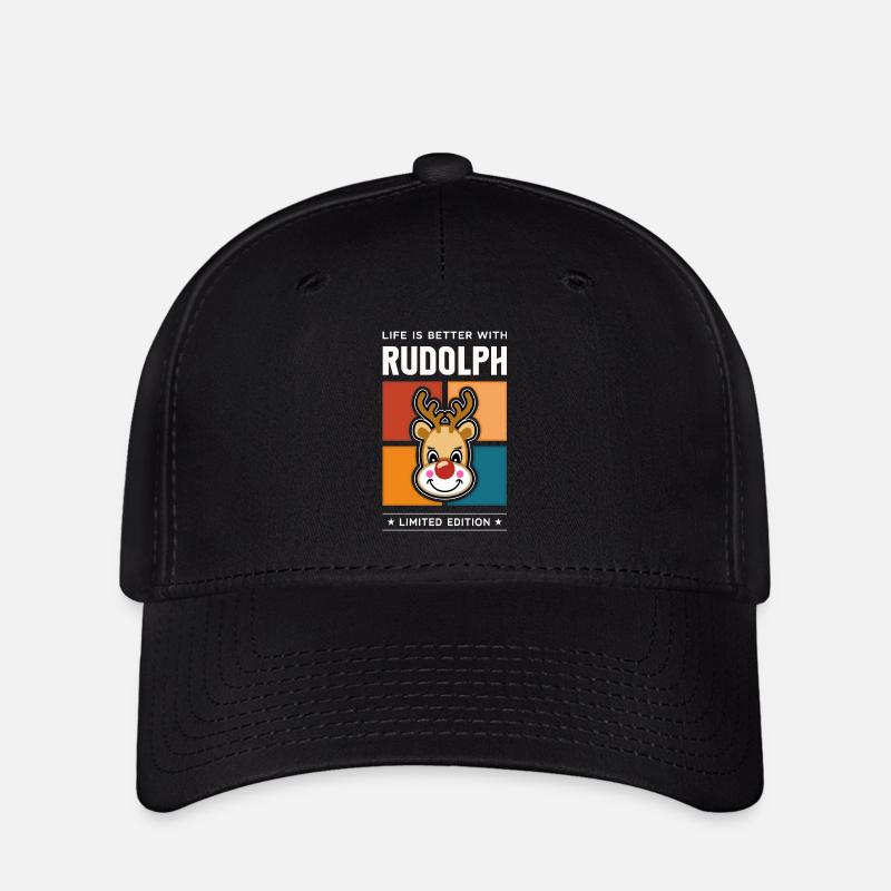 Rudolph - Flexfit Cap - nero