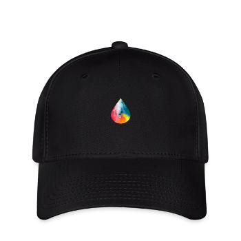 Happy Rain - Flexfit Cap - black - Front