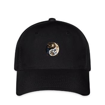 Yin Yang - Flexfit Cap - Schwarz - Vorne