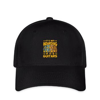 Ce n’est pas de la thésaurisation si ce sont des guitares - Casquette Flexfit - noir - Devant