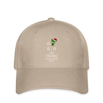 Lauch Nikolauch Ho Ho Ho I Bims Drauss Vong Walde - Flexfit Cap - Khaki - Vorne