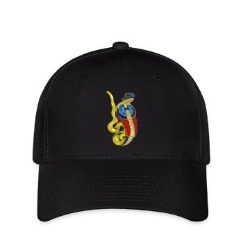 Cobra Ancient Egypt Deity - Flexfit Cap - black - Front