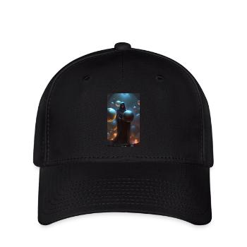 Sorcière des sphères et des orbes - Casquette Flexfit - noir - Devant