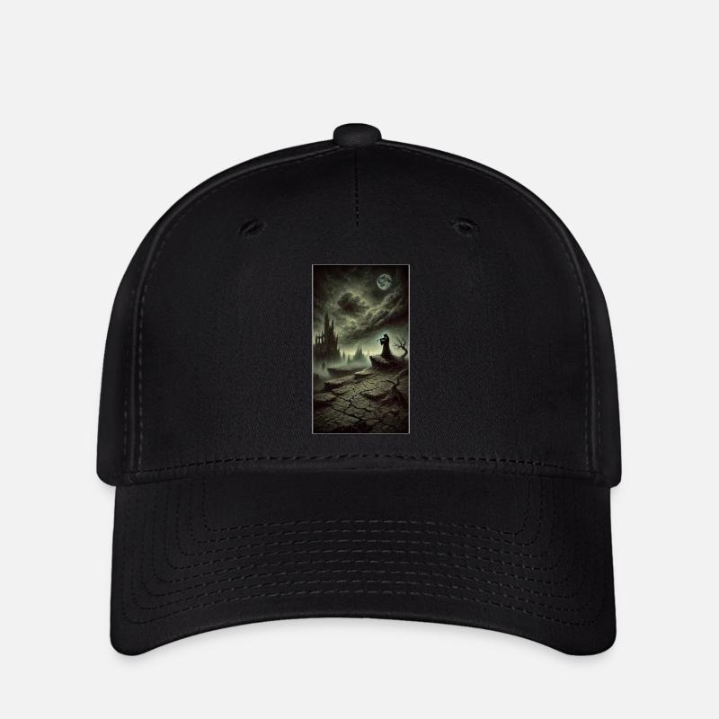 Geiger in den Ruinen - Flexfit Cap - Schwarz
