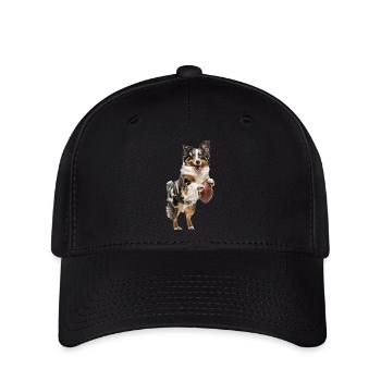 Australischer Schäferhund - Flexfit Cap - Schwarz - Vorne