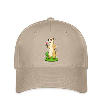 Rose de suricate - Casquette Flexfit - kaki - Devant