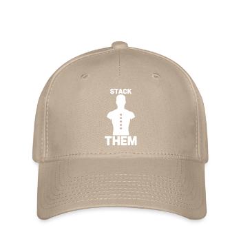 Shooting range at the shooting range, shooting exercises at the - Flexfit Cap - khaki - Front