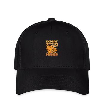 Fabricant expert de Lumpia - Casquette Flexfit - noir - Devant