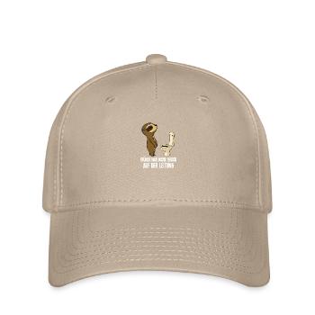 L’humour paresseux mettait plus de pression sur la ligne - Casquette Flexfit - kaki - Devant