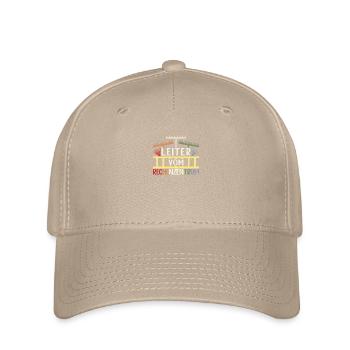 Leiter Vom Rechenzentrum Garten Hobbygärtner - Flexfit Cap - Khaki - Vorne